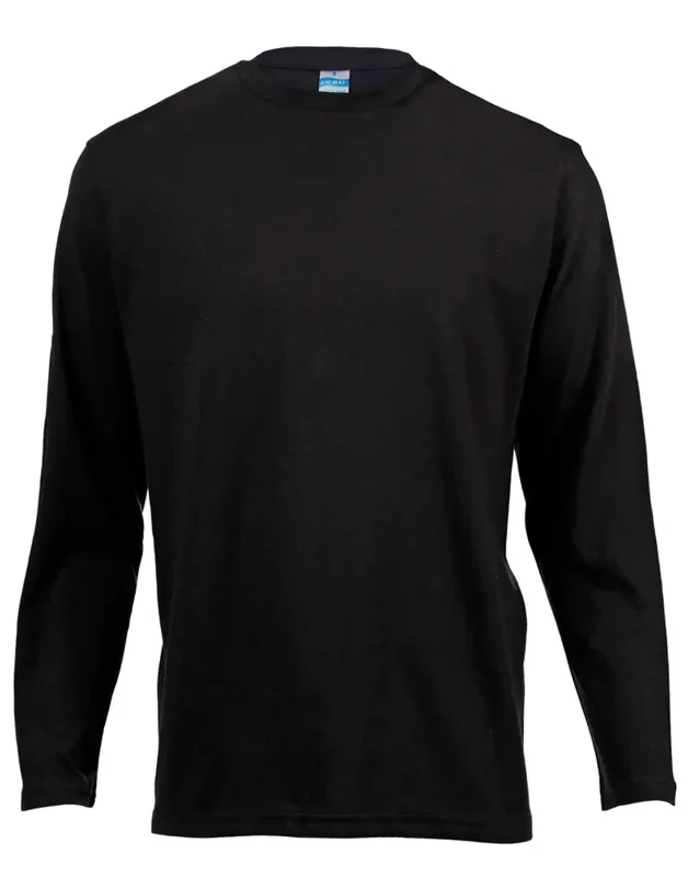 Long Sleeve T-shirt | 180g | 100% Carded Cotton